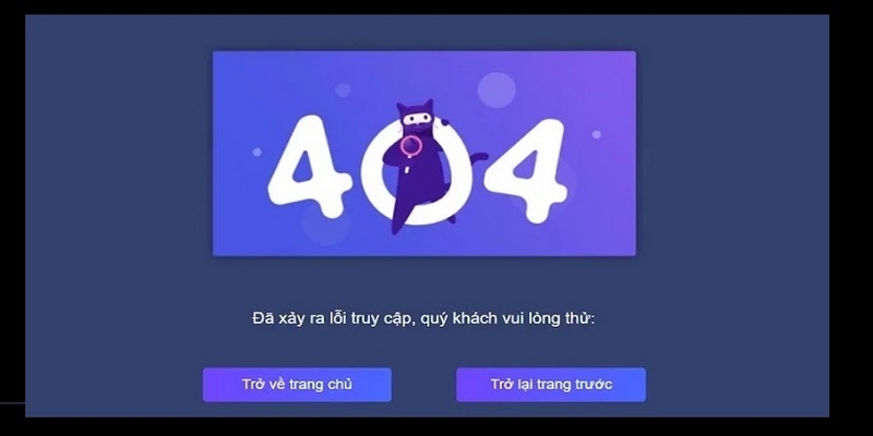 Lỗi phát sinh khi đăng nhập KUBET