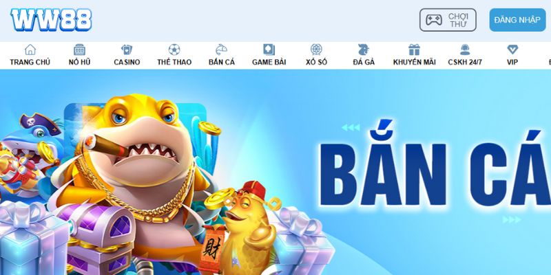 Sảnh bắn cá hấp dẫn